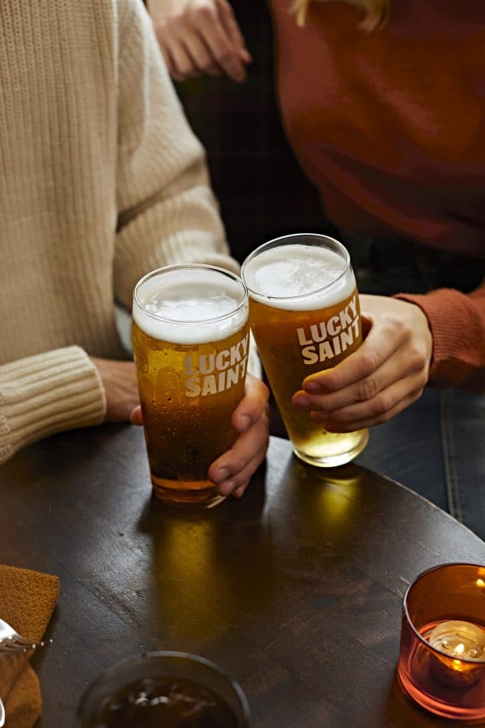 Cover Image for Get a free pint of Lucky Saint at The King's Arms