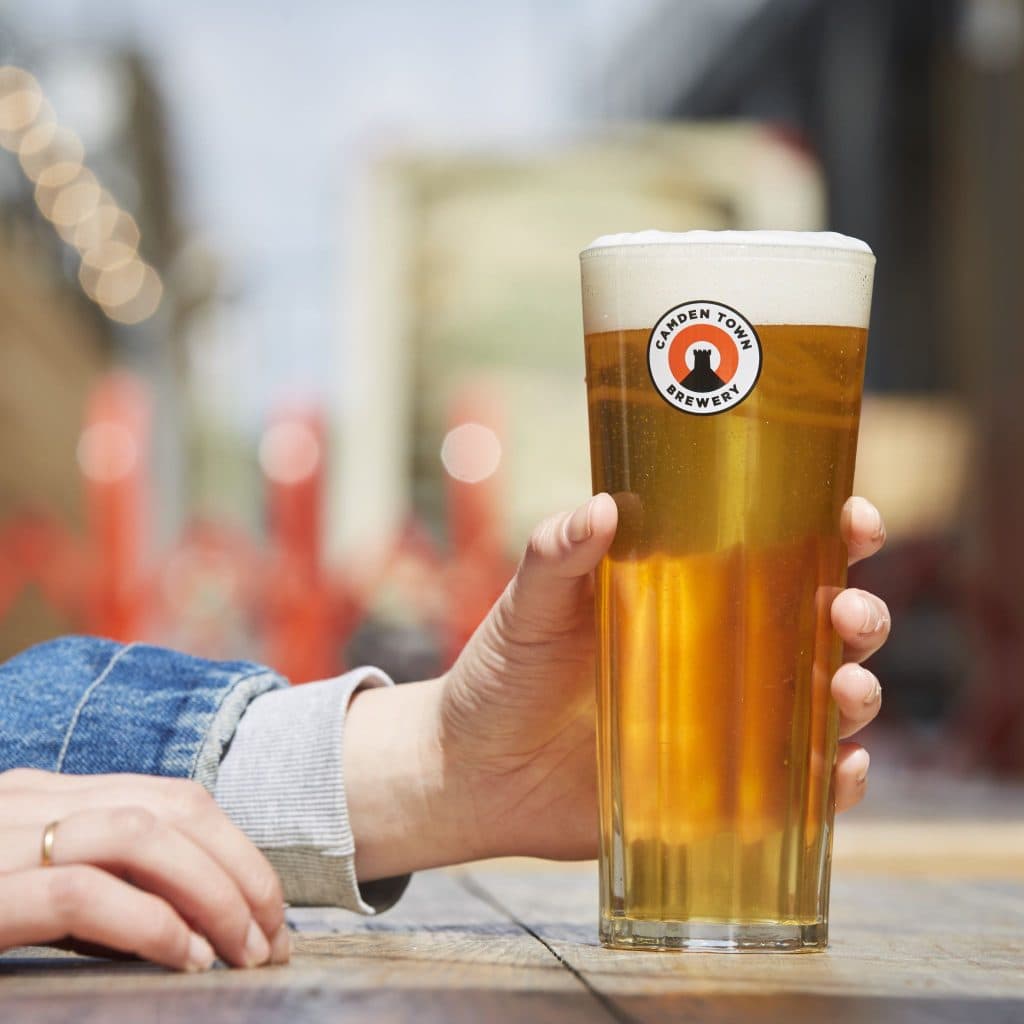 Cover Image for Buy 1 get 1 free on a pint of Camden Hells at The King's Arms